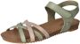 Mustang Shoes Sandalen zomerschoen sandaal klittenbandschoen met klittenbandjes - Thumbnail 1