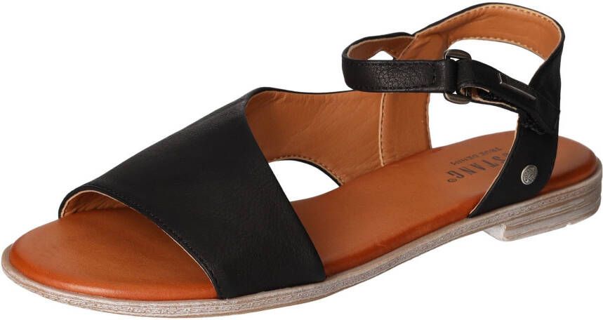 Mustang Shoes Sandalen zomerschoen sandaal riemzandalen in asymmetrische vorm