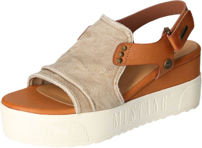Mustang Shoes Sleehaksandaaltjes