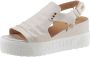 Mustang Shoes Sleehaksandaaltjes zomerschoen sandaal sleehak met klittenbandjes - Thumbnail 1
