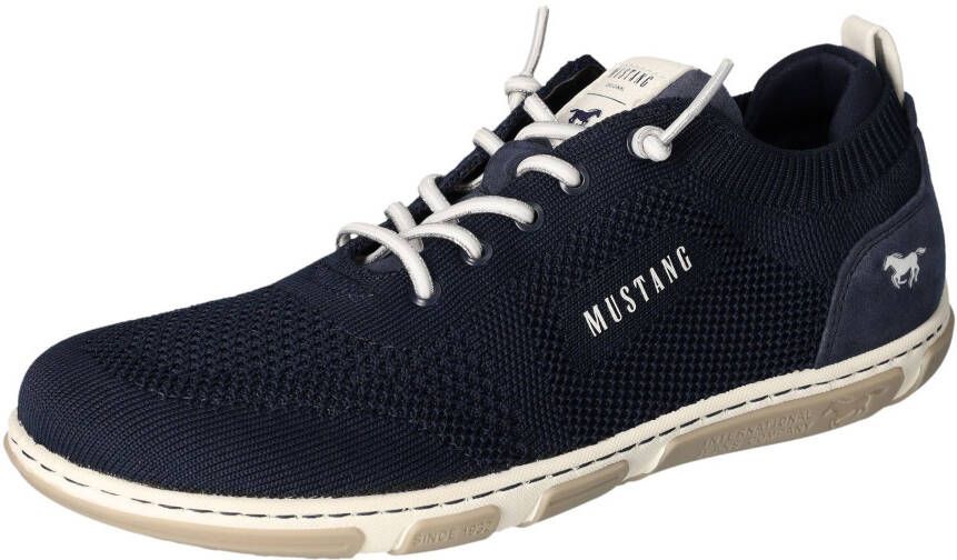 Mustang Shoes Slip-on sneakers vrijetijdsschoen lage schoen instapschoen met elastische veters
