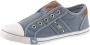 Mustang Shoes Slip-on sneakers Slippers zomerschoenen vrijetijdsschoenen met praktische elastische band - Thumbnail 2