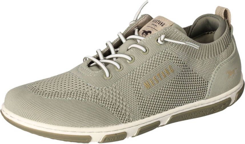 Mustang Shoes Slip-on sneakers vrijetijdsschoen lage schoen instapschoen met elastische veters