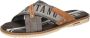 Mustang Shoes Slippers zomerschoen slippers badschoen met opvallende logo-opschrift - Thumbnail 2