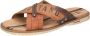 Mustang Shoes Slippers zomerschoen slippers badschoen met opvallende logo-opschrift - Thumbnail 5
