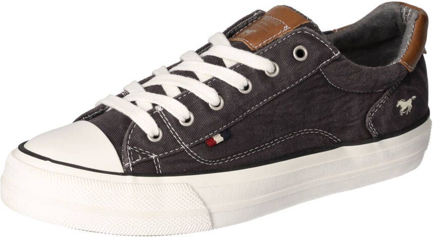 Mustang Shoes Sneakers vrijetijdsschoen lage schoen veterschoen met rubberen kap