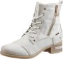 Mustang Beige Veterschoenen voor Dames Beige Dames - Thumbnail 3