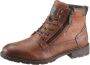 Mustang Shoes Hoge veterschoenen met een ritssluiting - Thumbnail 5