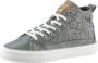 Mustang Shoes Veterschoenen high top sneakers vrijetijdsschoen met stijlvolle textielinzet - Thumbnail 2