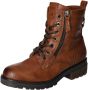 Mustang Shoes Veterlaarsjes zipper boots lace-up boots short boots with block heel - Thumbnail 3