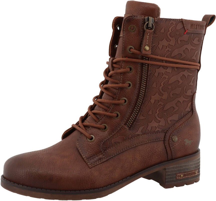 Mustang Shoes Winterlaarsjes FABIENNE Enkellaarsje winterboots met warme voering