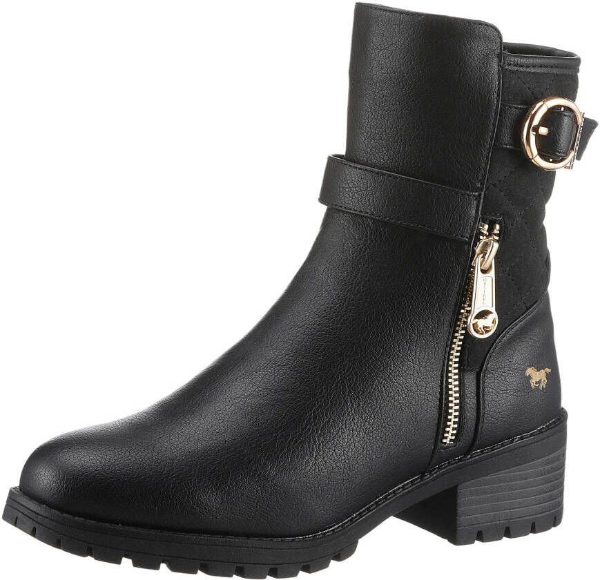 Mustang Shoes Winterlaarsjes met doorgestikte schacht - Foto 2