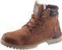 Mustang Shoes Winterlaarzen lace-up boots ankle boots worker boots contrast trim logo patch - Thumbnail 2