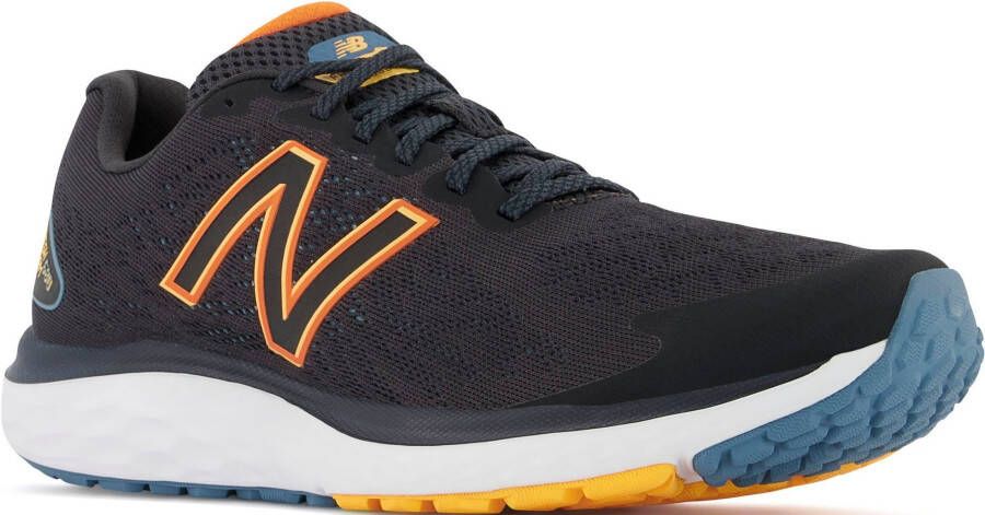 New Balance Fresh Foam 680 V7 hardloopschoenen zwart geel paars