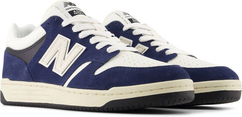 New Balance BB480 Unisex Sneakers NAVY - Foto 2