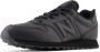 New Balance 500 Heren Sneakers Schoenen Leer Zwart GM500ZB2 GM500 - Thumbnail 1