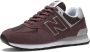 New Balance 574 sneakers donkerbruin lichtgrijs - Thumbnail 2