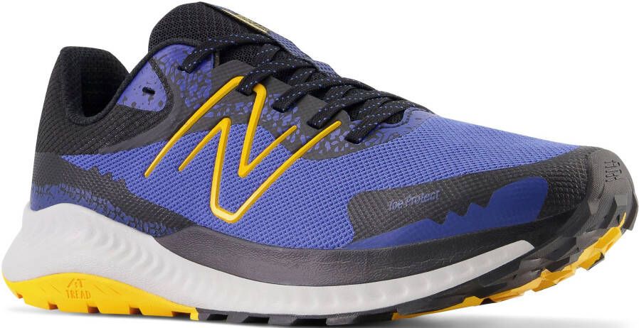New Balance DynaSoft Nitrel V4 trail hardloopschoenen donkerblauw blauw geel - Foto 2