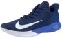 Nike Precision 4 Basketbalschoen Blauw - Thumbnail 2