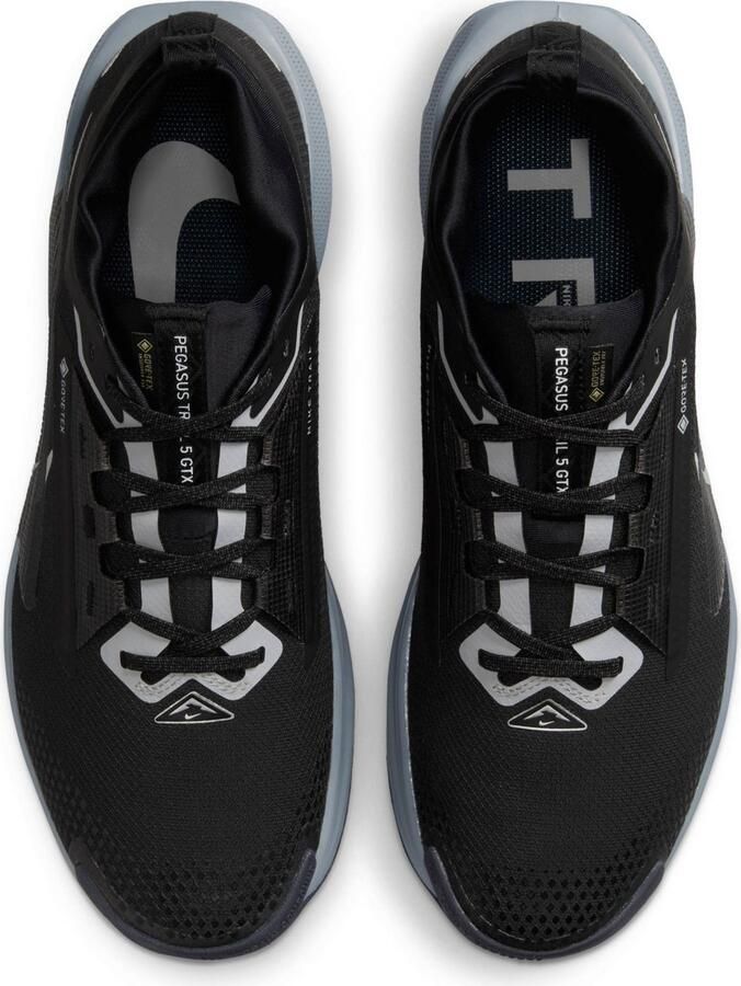 Nike Men's Pegasus Trail 5 GORE-TEX Trail Running Shoes Black- Heren Black - Foto 4