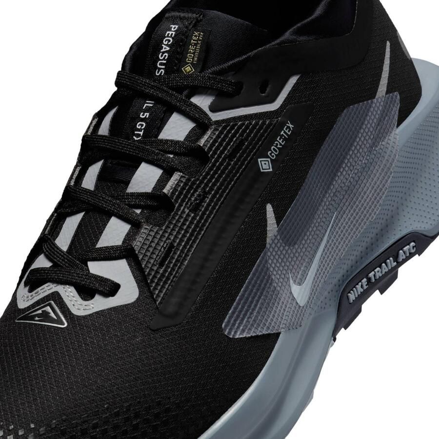 Nike Men's Pegasus Trail 5 GORE-TEX Trail Running Shoes Black- Heren Black - Foto 3
