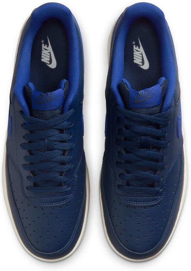 Nike Court Vision Low Sneakers Heren Donkerblauw - Foto 4