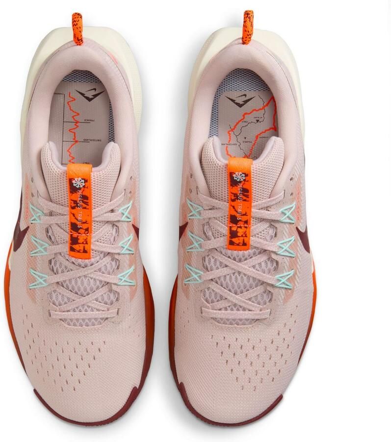 Nike Women's ReactX Pegasus Trail 5 Trailrunningschoenen bruin - Foto 4