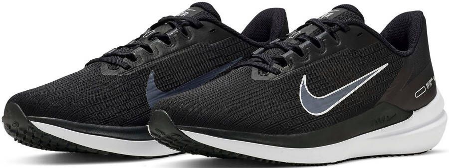 Nike Air Winflo 9 Hardloopschoen voor heren(straat) Zwart - Foto 3