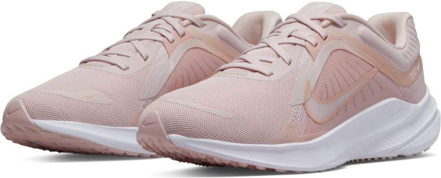 Nike Quest 5 Hardloopschoen voor dames (straat) Roze - Foto 3