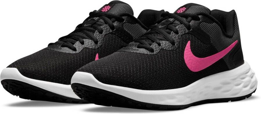 Nike Revolution 6 Zwart Hardloopschoenen Dames - Foto 3