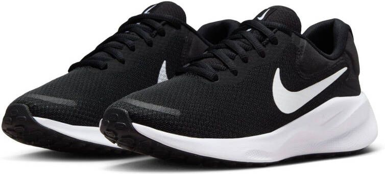 Nike Revolution 7 dames hardloopschoenen Zwart Uitneembare zool - Foto 2