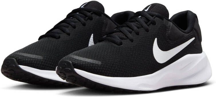 Nike Revolution 7 dames hardloopschoenen zwart Uitneembare zool - Foto 2