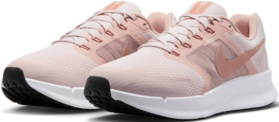 Nike Run Swift 3 hardloopschoenen roze wit - Foto 2
