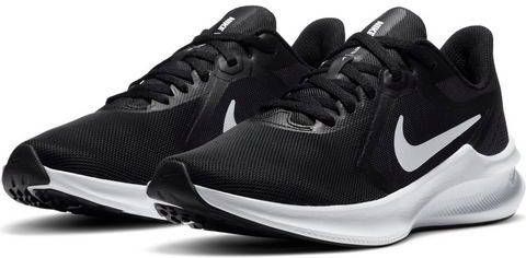 Nike downshifter 10 hardloopschoenen zwart/wit dames - Schoenen.nl