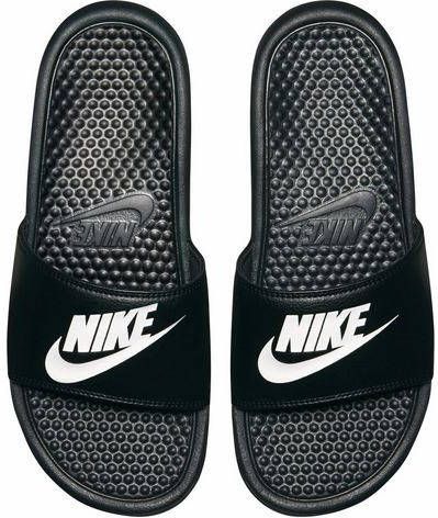 Nike Benassi Just Do It Heren en Sandalen Black Synthetisch 5 Foot Locker -