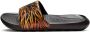 Nike Victori One Slipper met print voor dames Black Black Dames - Thumbnail 4