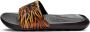 Nike Victori One Slipper met print voor dames Black Black Dames - Thumbnail 4