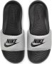 Nike VICTORI ONE WOMENS SLIDE badslippers jr+sr zwart - Thumbnail 2