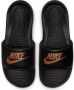 Nike W Victori One Slide Black Mtlc Red Bronze Black Schoenmaat 36 1 2 Slides CN9677 001 - Thumbnail 2