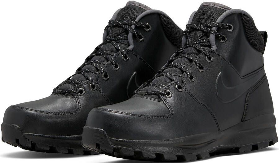 Nike Manoa Leather SE DC8892 001 Mannen Zwart Trekkingschoenen Laarzen - Foto 3