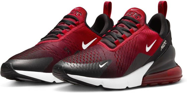 Nike Lage Sneakers Air Max 270 Gym Red Black