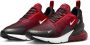 Nike Lage Sneakers Air Max 270 Gym Red Black - Thumbnail 2