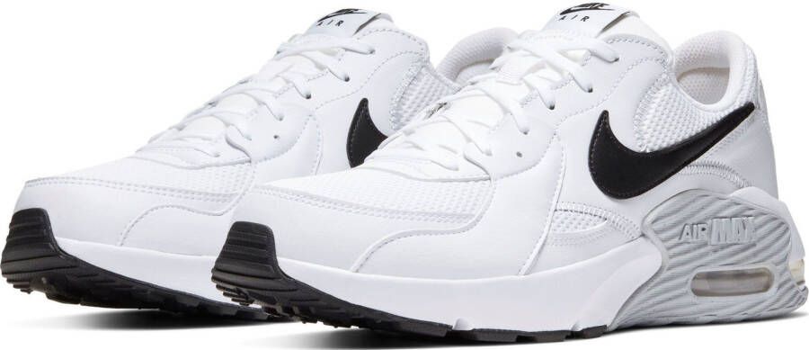 Nike Air Max Excee Heren Sneakers Sport Casual Schoenen Wit Zwart CD4165 - Foto 3