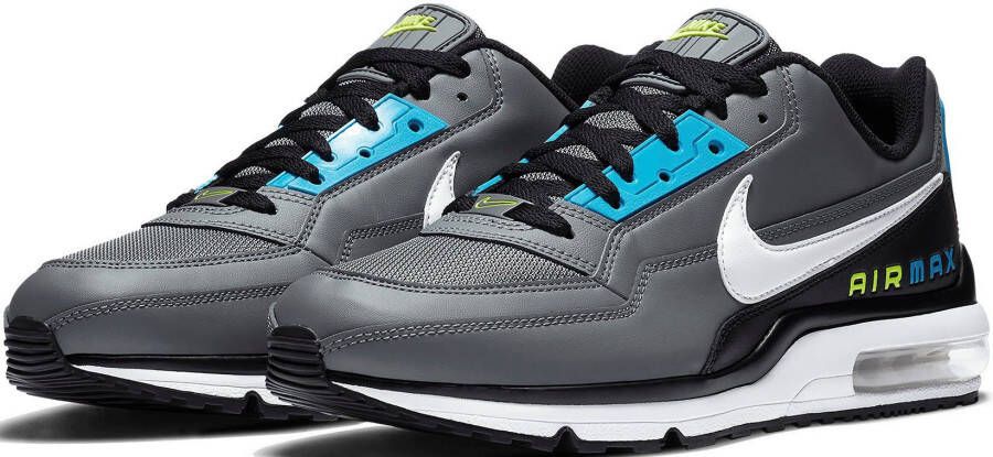 Nike Air Max LTD 3 Sneakers Heren Jongens Zwart Blauw Casual - Foto 3