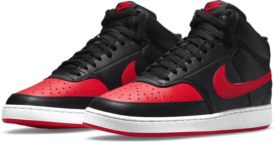 Nike Sportswear Sneakers Court Vision Mid Design in de voetsporen van de Air Force 1