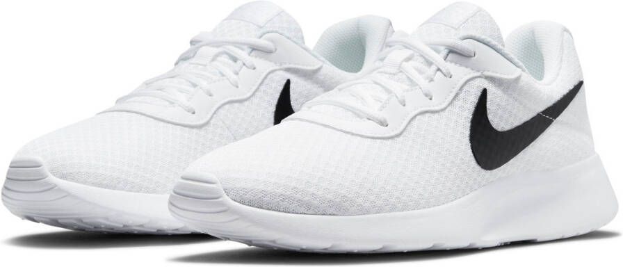 Nike Tanjun Sneakers White Black Barely Volt Heren - Foto 4