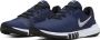 Nike Flex Control 4 fitness schoenen donkerblauw zilver - Thumbnail 2