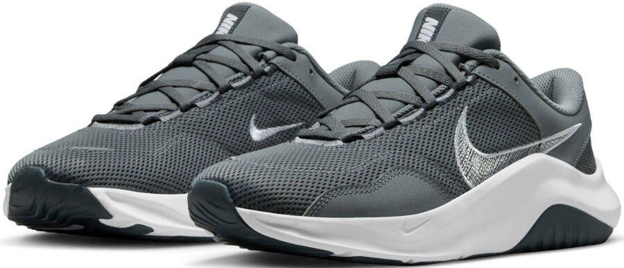 Nike Legend Essential 3 Next Nature fitness schoenen grijs wit - Foto 3