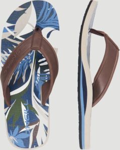 O'Neill Teenslippers in bruin voor Heren Arch Graphic Sandals