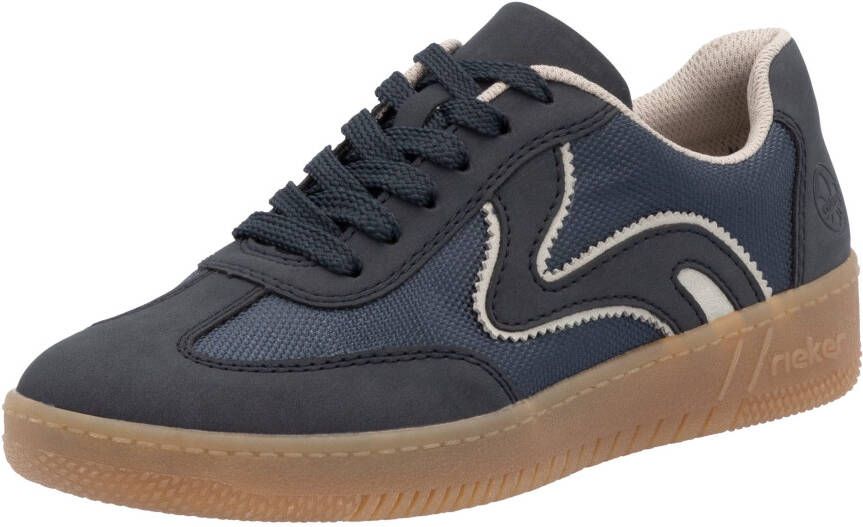 OTTO RIEKER Sport Plateausneakers vrijetijdsschoen lage schoen veterschoen in vegan uitvoering